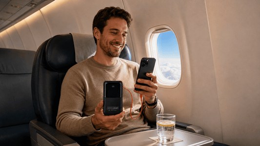 Powerbank mee in het vliegtuig MOJOGEAR