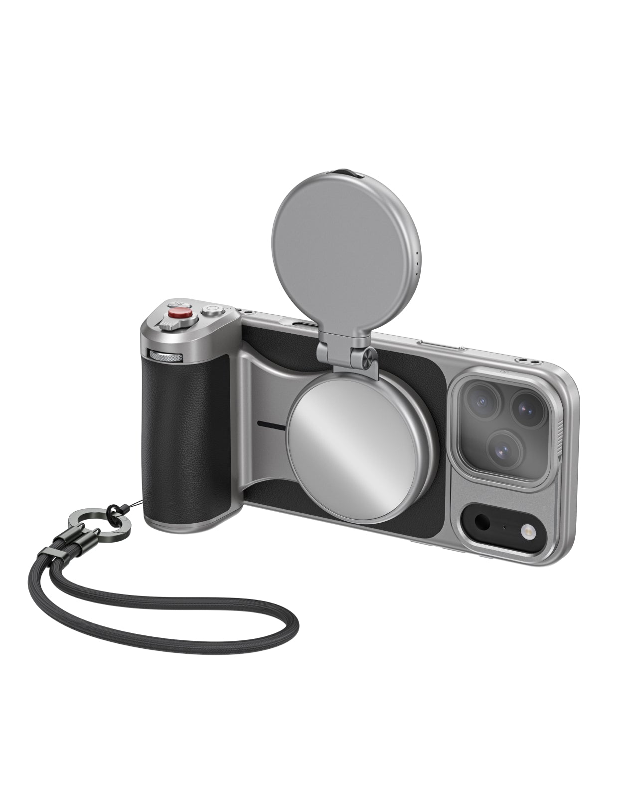 Telesin Master Grip V2 voor iPhone 17 Pro Max - Creator Combo met lamp en filter - GoPro-accessoires