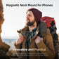 Telesin magnetische neck mount voor smartphone - Grijs - Telefoonhouders