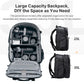 Ulanzi BP10 Camera Rugzak Hardshell 35 liter - Tassen