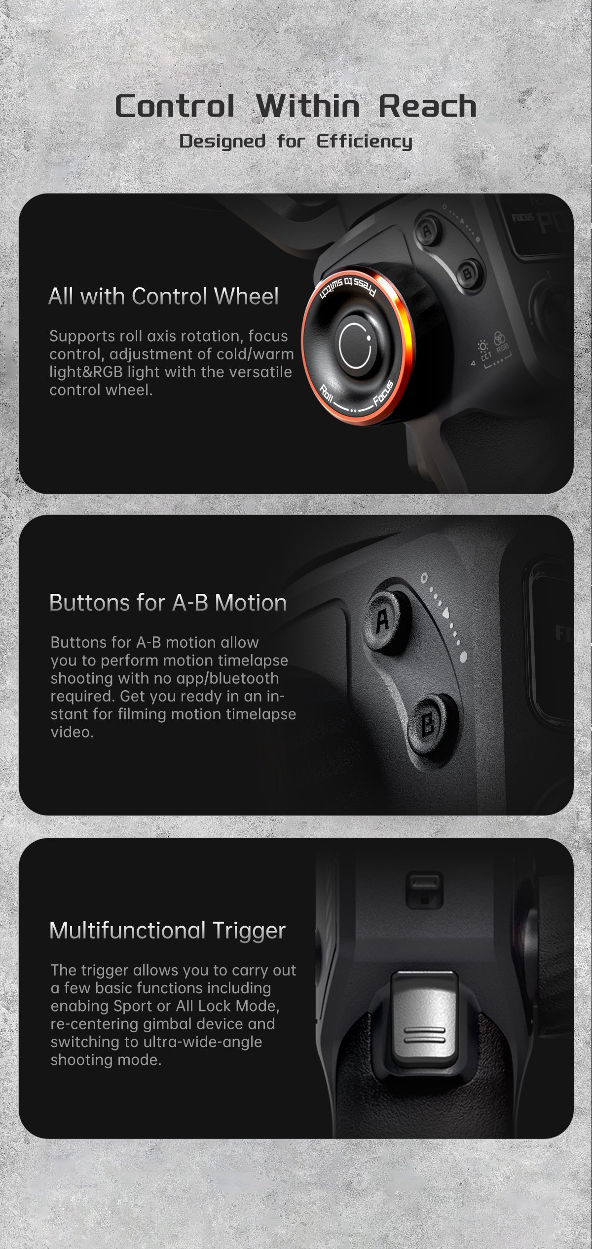 Hohem iSteady M6 - premium smartphone gimbal - Gimbals