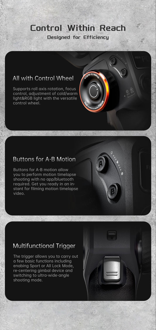 Hohem iSteady M6 - premium smartphone gimbal - Gimbals