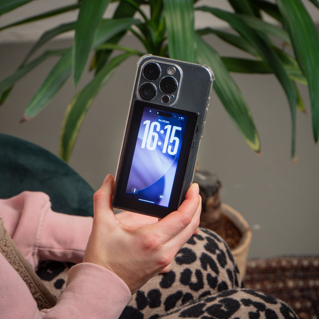 Moniteur tactile MOJOGEAR VS4 pour selfies et vlogs - Noir