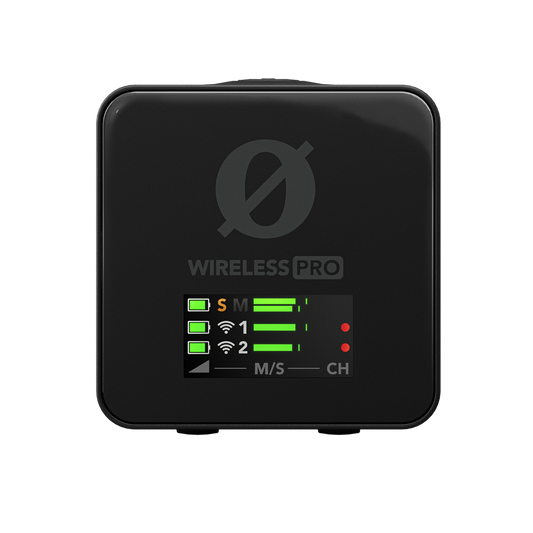 RØDE Wireless Pro Premijm draadloze microfoon-set met accessoires - Microfoons