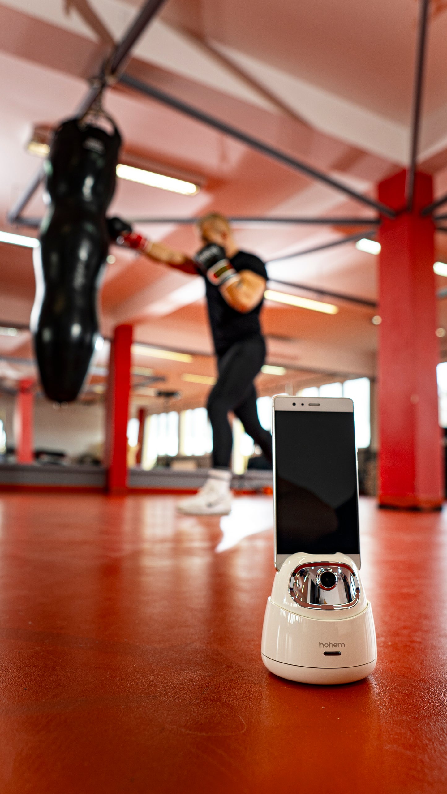 Hohem GO - AI Auto Tracking houder voor smartphone, tablet en camera - Wit - Telefoonhouders