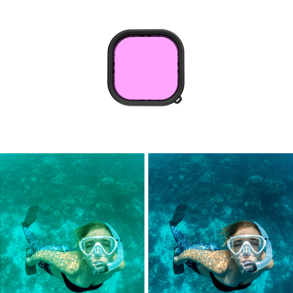 MOJOGEAR Accessoire-set voor GoPro Hero 13 met waterdichte case en duikfilters - GoPro Onderwater-accessoires