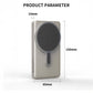 Moniteur de selfie/vlog MOJOGEAR VS2 pour iPhone et Android - Gris