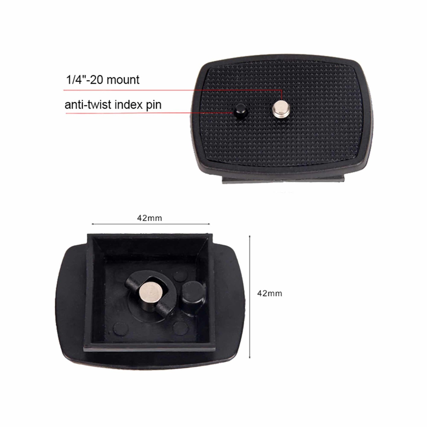 MOJOGEAR 140cm Camera en Telefoon Statief met Premium Telefoonhouder - Grote statieven