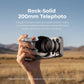 Objectif Telesin Master Lens 2X pour iPhone 17 Pro – Téléobjectif pour poignée Telesin Master Grip