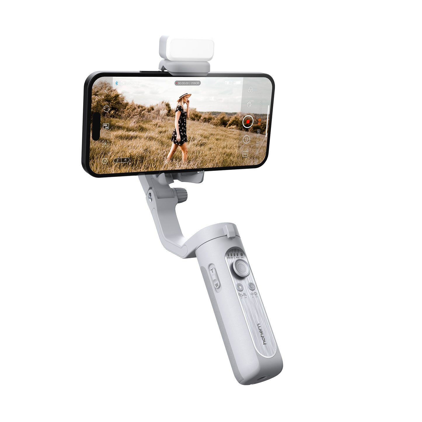 Hohem iSteady XE Kit - lichtgewicht smartphone gimbal met lampje - Gimbals