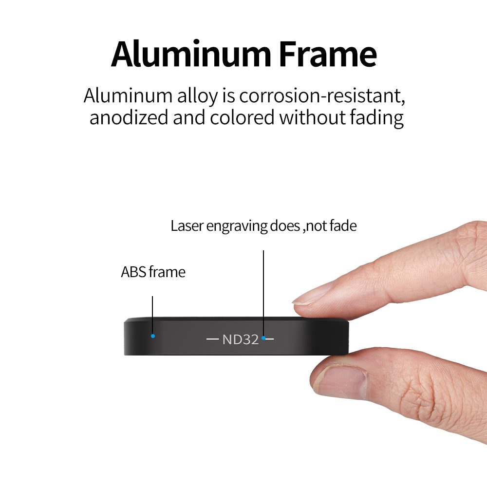 Telesin CPL+ND8/16/32 Lens Filter Kit voor GoPro 9/10/11/12 - Overige producten