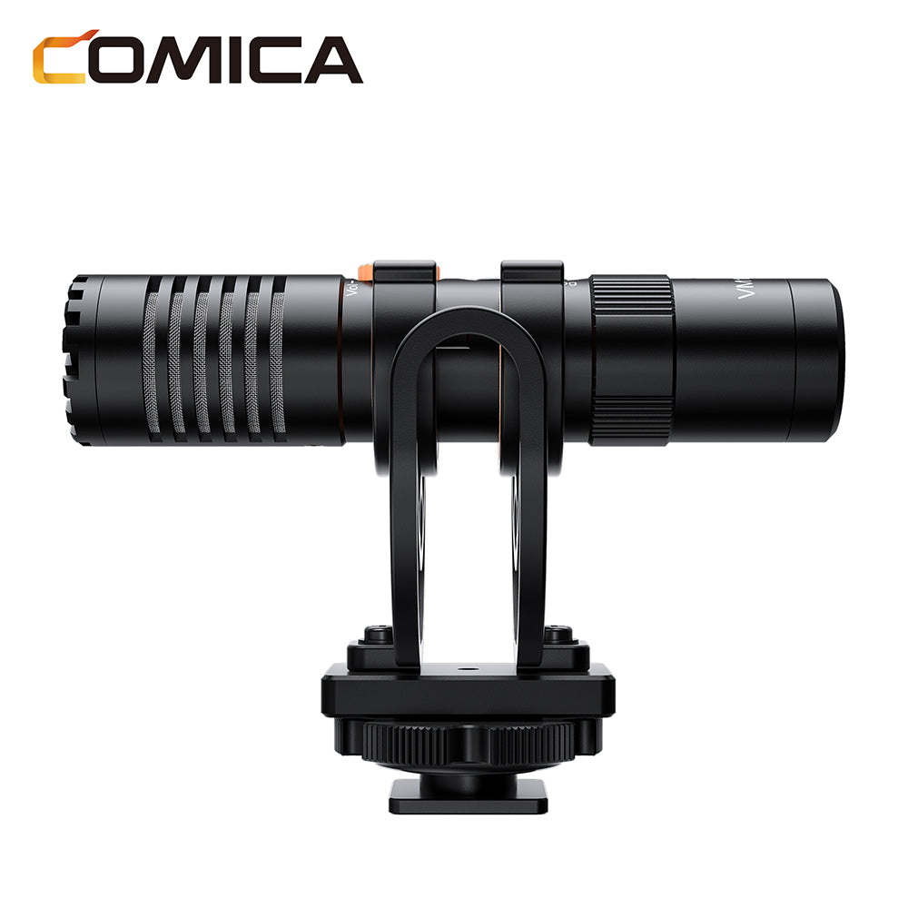 Comica VM10 Pro compacte microfoon voor telefoon en camera - met 3.5mm en USB-C - Richtmicrofoons