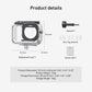 Telesin S4-WTP-12 Boîtier étanche pour DJI Osmo Action 6 - Transparent