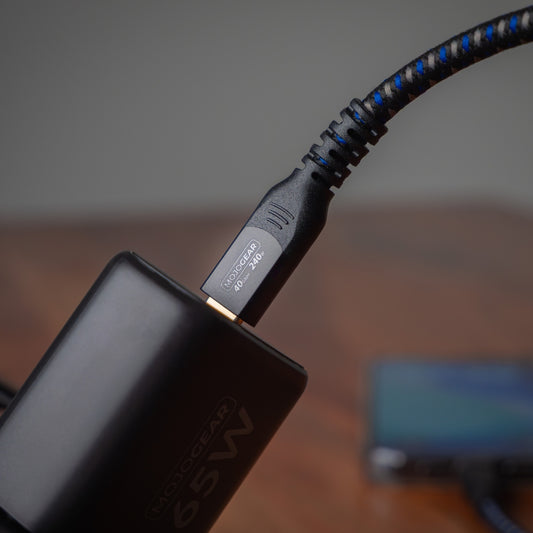 MOJOGEAR USB-C naar USB-C kabel 240W 40Gbps USB 4.0 - 3m - Telefoonkabels