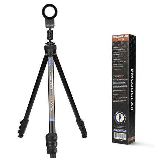 MOJOGEAR Creator GO MagSafe - Lichtgewicht iPhone statief 153 cm - Statieven en toebehoren