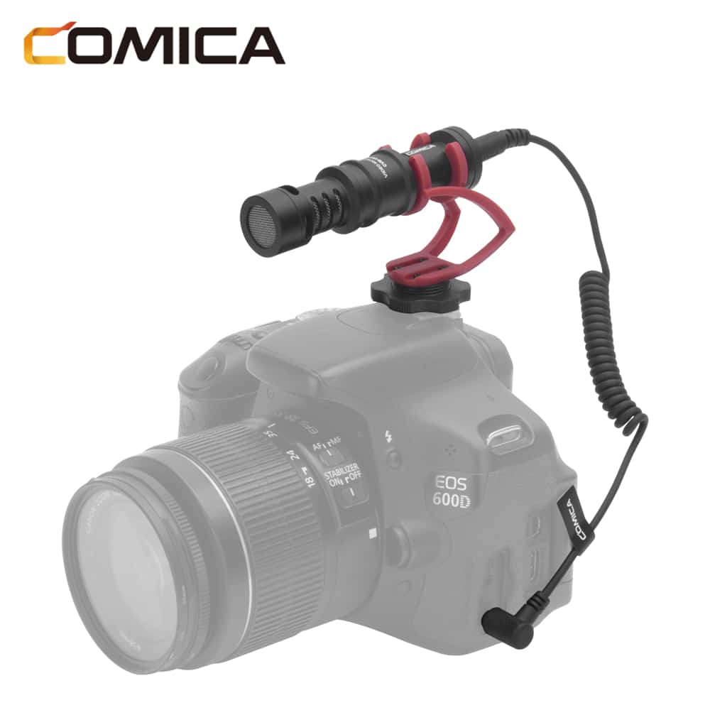 Comica CVM-VM10II richtmicrofoon voor smartphone en camera - Richtmicrofoons