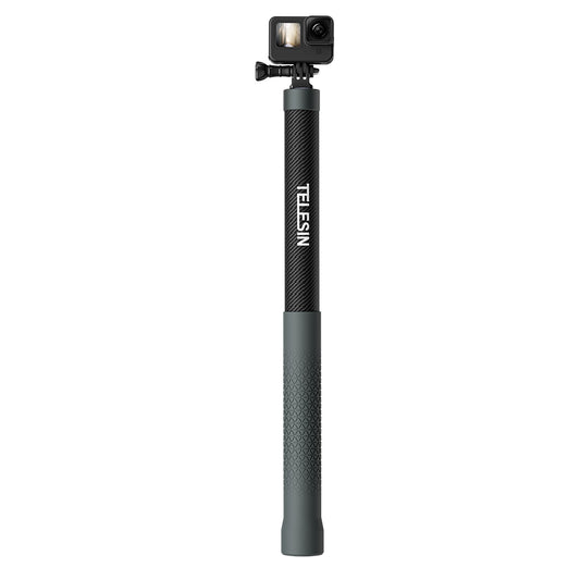 Telesin 3 meter Premium Selfie Stick voor GoPro - Carbon - GoPro Selfie sticks