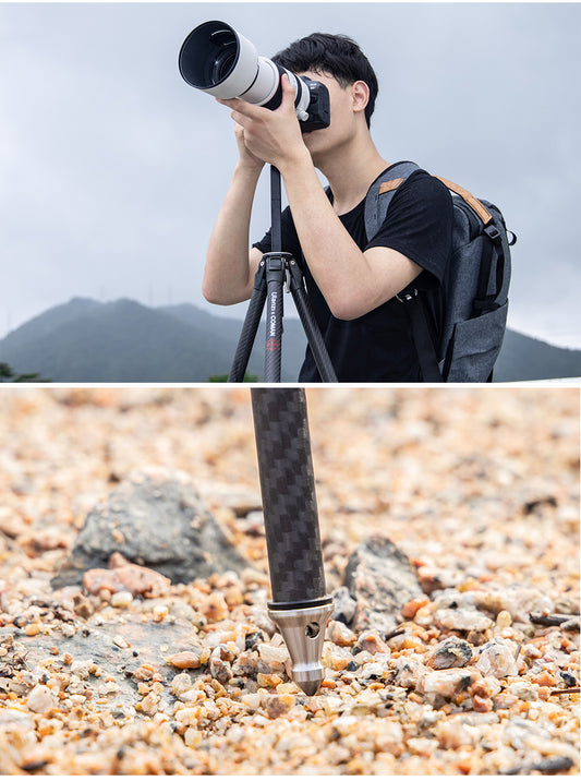 Ulanzi x Coman Zero Y Carbon lichtgewicht Travel Statief - Grote statieven