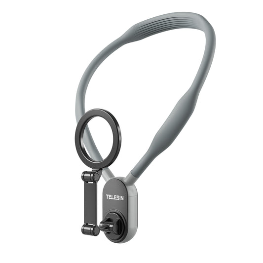 Telesin magnetische neck mount voor smartphone - Grijs - Telefoonhouders