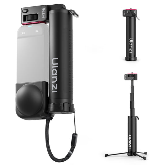 Ulanzi MT98 Opvouwbare Invisible Selfiestick voor Insta360 - Selfiesticks