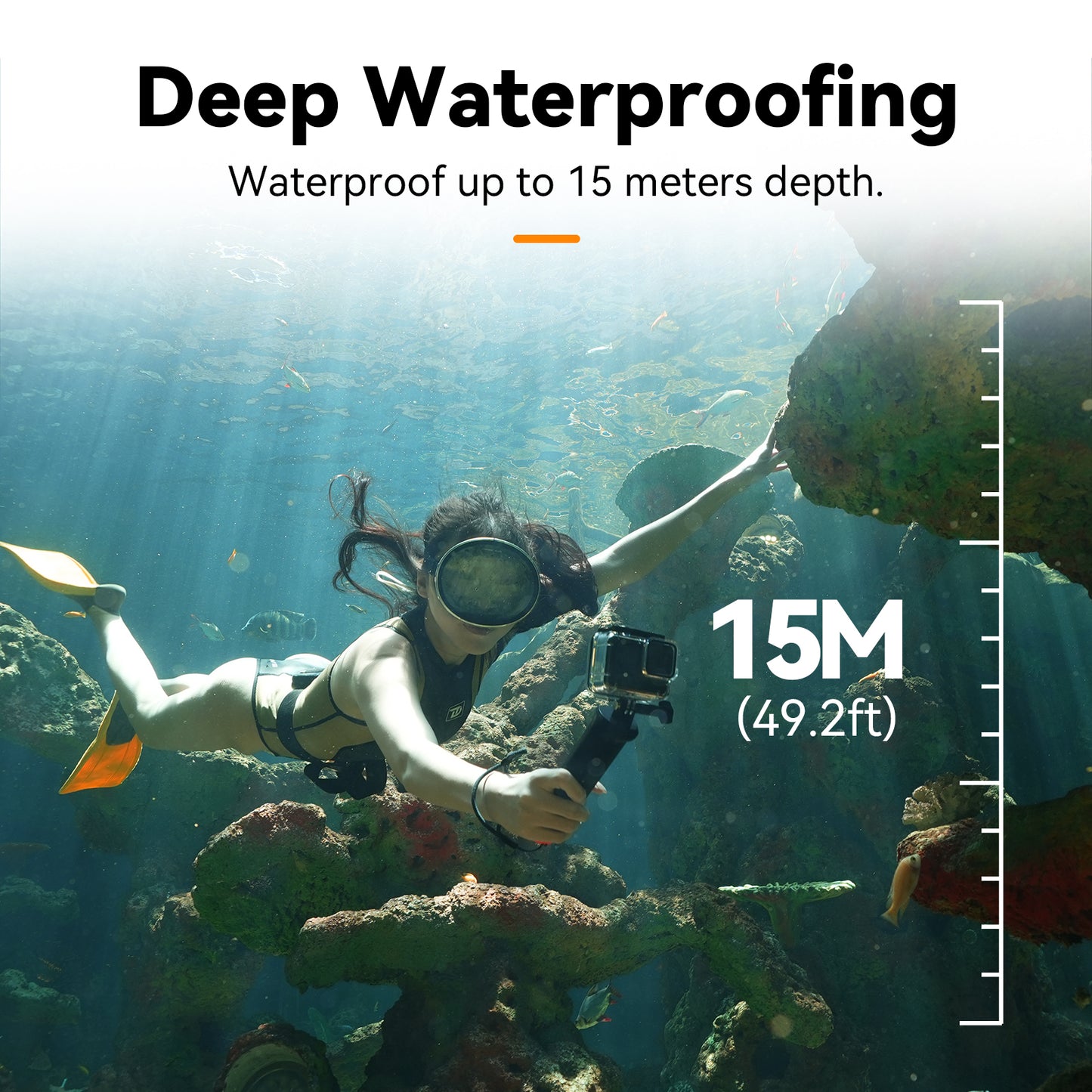 Telesin Onderwater Bobber met Remote voor GoPro - GoPro Onderwater-accessoires