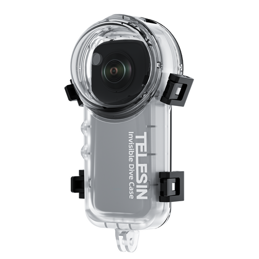 Telesin Duik Case voor Insta360 X4 Transparant -