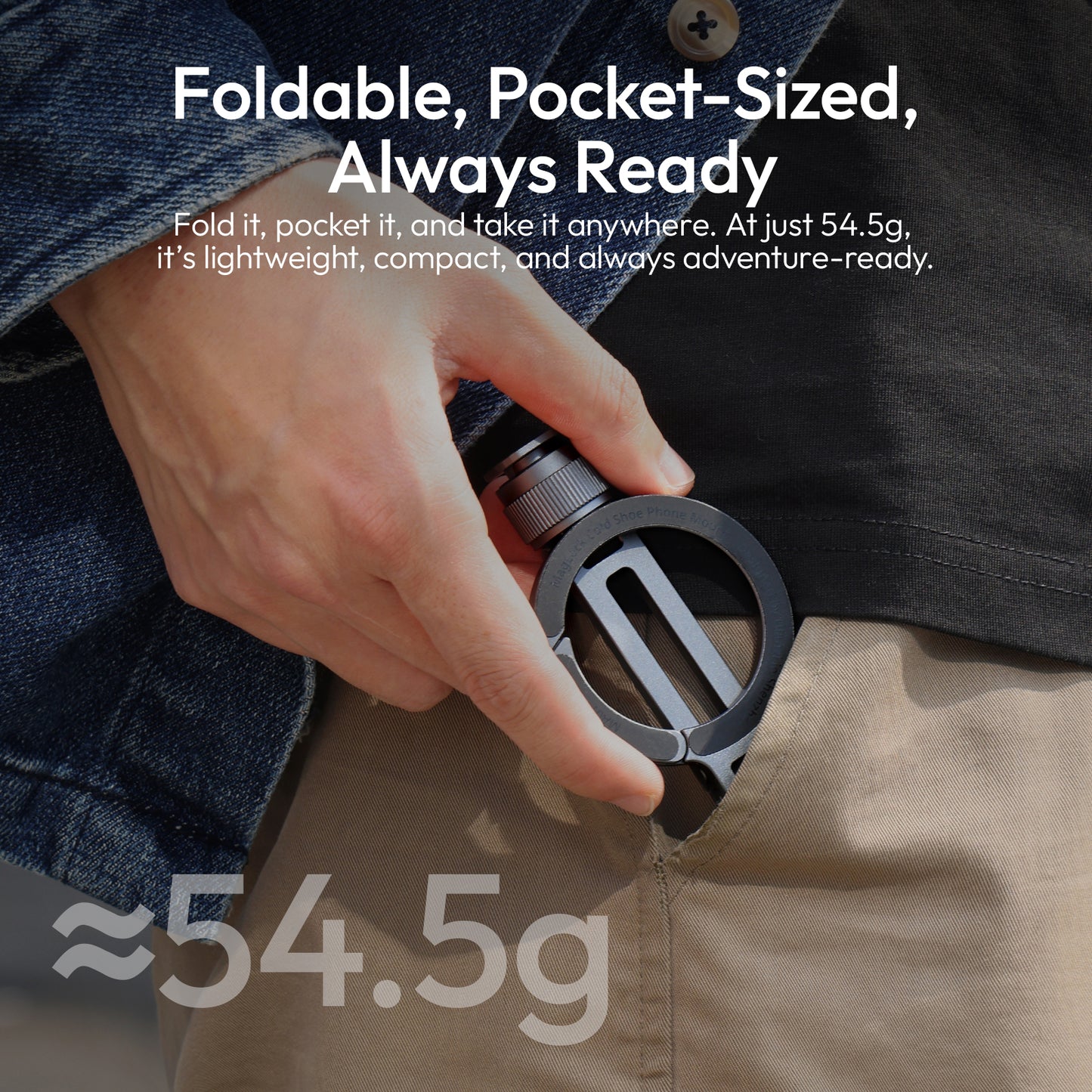 Ulanzi MA07 MagLock telefoonhouder voor statief & Cold Shoe - Telefoon en Tablethouders