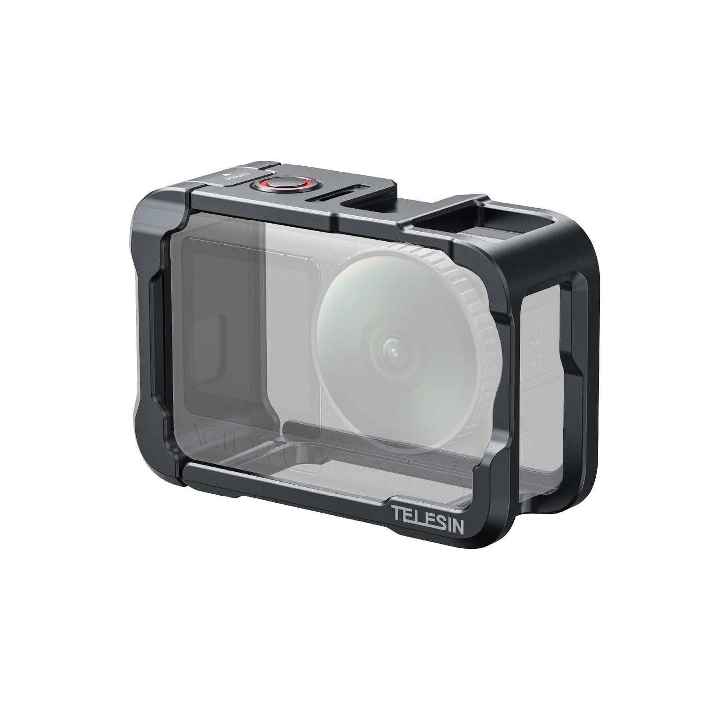Telesin Cage en métal pour DJI Osmo Action 6 - Grise