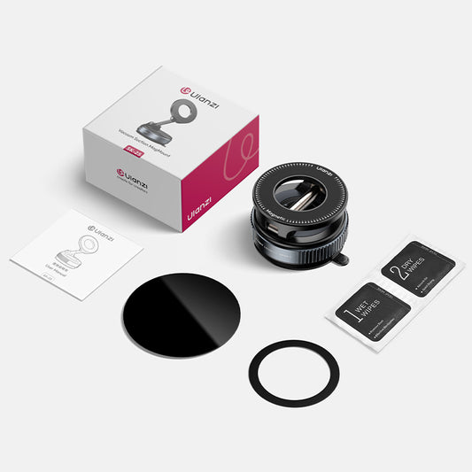 Ulanzi SK-25 MagMount Zuignap-houder voor smartphone - Magnetisch - Telefoonhouders