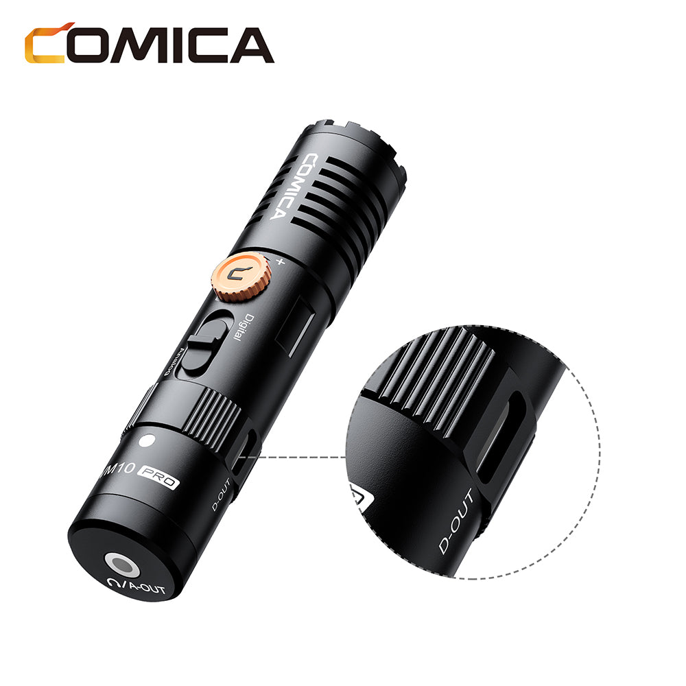 Comica VM10 Pro compacte microfoon voor telefoon en camera - met 3.5mm en USB-C - Richtmicrofoons