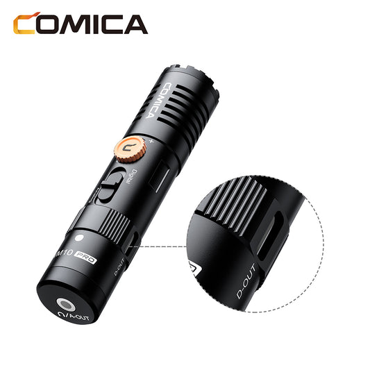 Comica VM10 Pro compacte microfoon voor telefoon en camera - met 3.5mm en USB-C - Richtmicrofoons