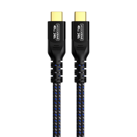 MOJOGEAR USB-C naar USB-C kabel 240W 40Gbps USB 4.0 - 3m - Telefoonkabels