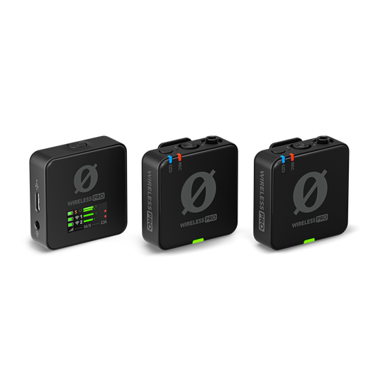 RØDE Wireless Pro Premijm draadloze microfoon-set met accessoires - Microfoons