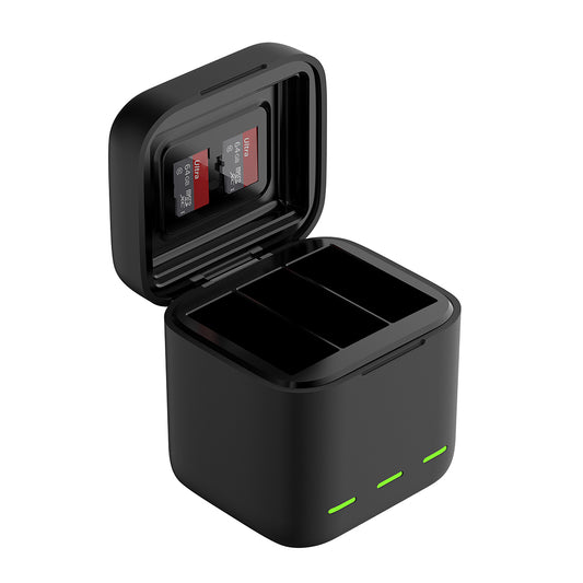 Telesin batterij oplaadbox voor GoPro Hero 13 - GoPro Accu's en opladers