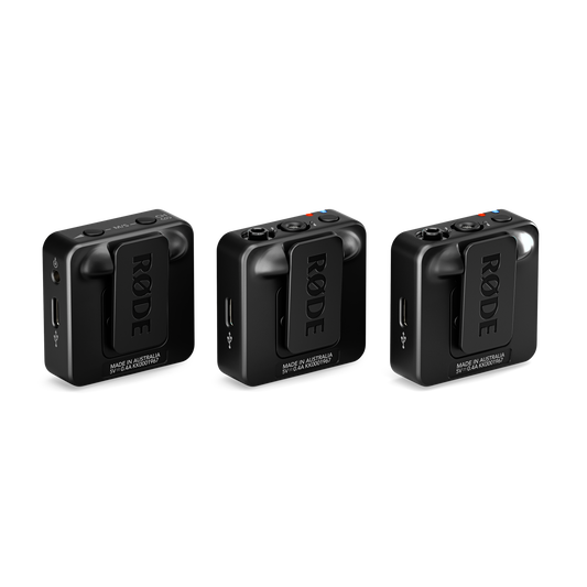RØDE Wireless GO III (Gen 3) draadloze microfoon-set met 2 zenders - Draadloze microfoons