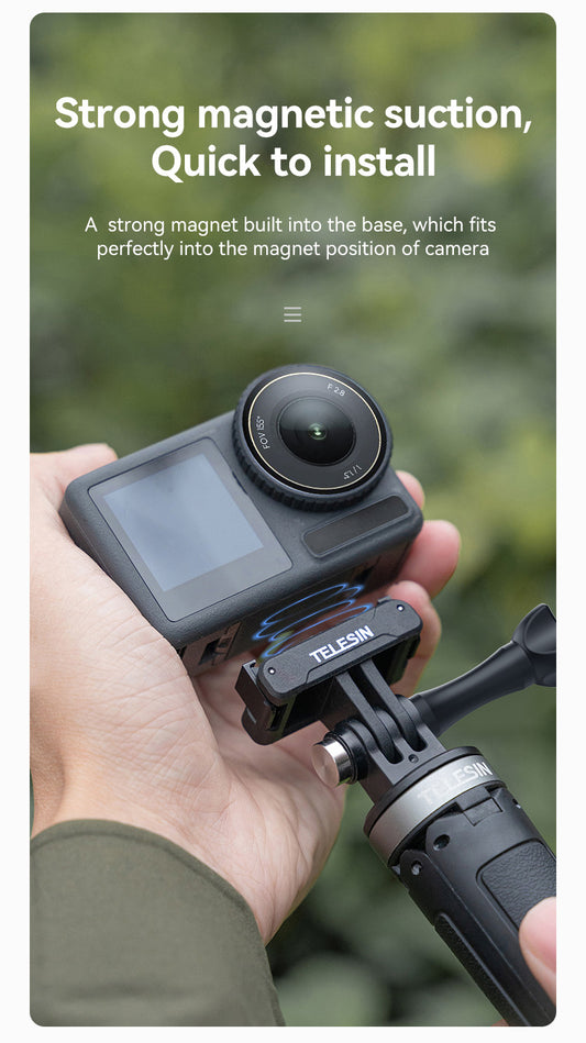 Telesin Dual Claw Mount Magnetisch - DJI Osmo Action 3/4/5 -