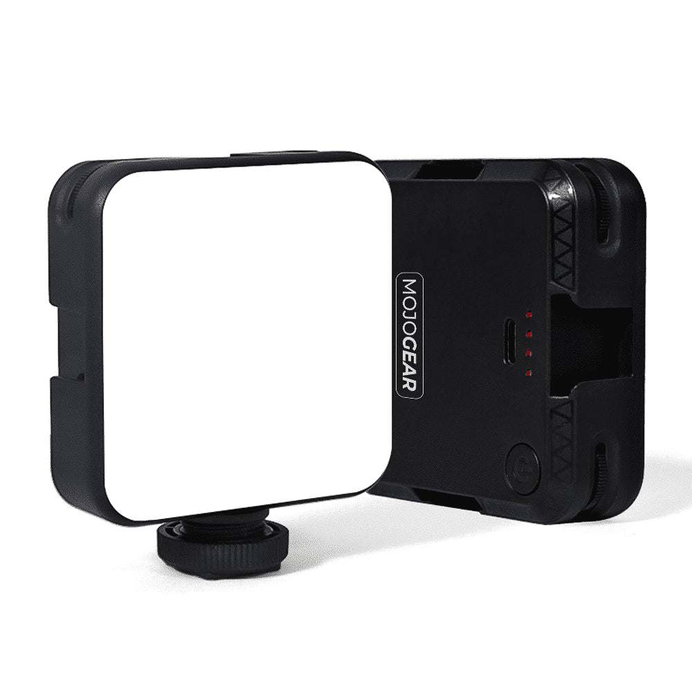 MOJOGEAR W64 Multi Color Mini LED Foto- en videolamp voor smartphone en camera - Cameralampen