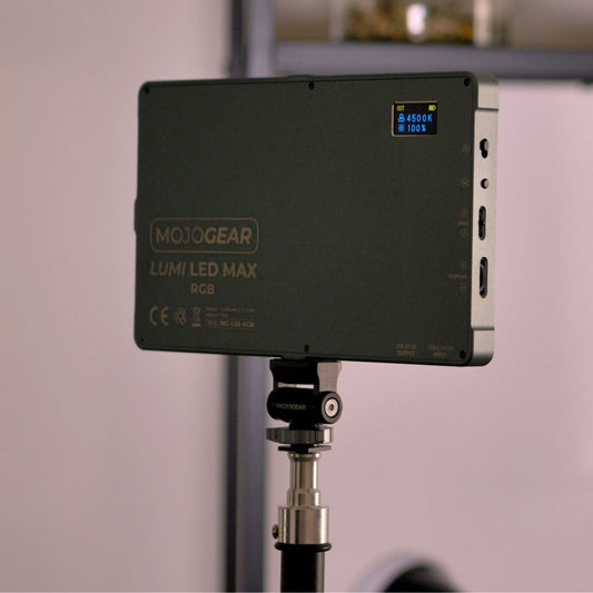 MOJOGEAR Lumi Bicolor LED-lamp 18.5W - Max - Cameralampen