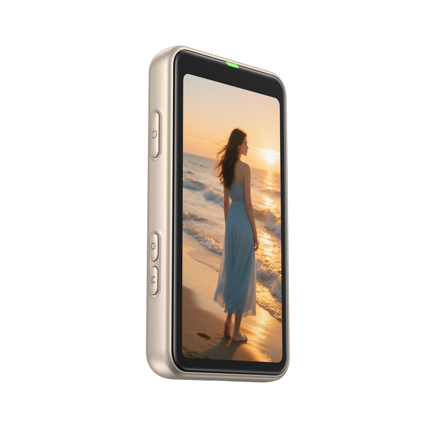 Moniteur magnétique Telesin pour selfies et vlogs 4 pouces - Champagne