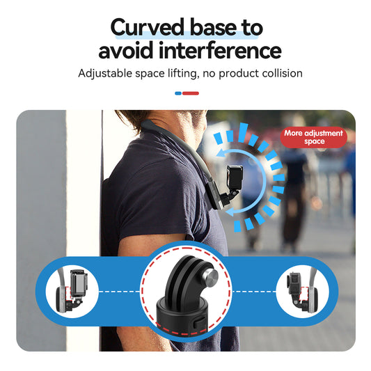 Telesin Neck Mount Quick Release voor GoPro/actioncam - GoPro Mounts