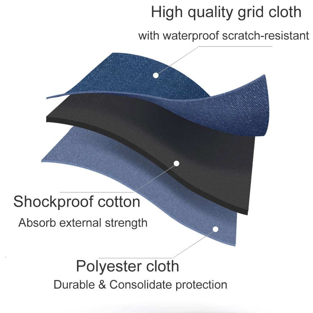 WiWu Cozy opbergtas - organizer voor elektronica & kabels - Medium - Zwart - Tassen