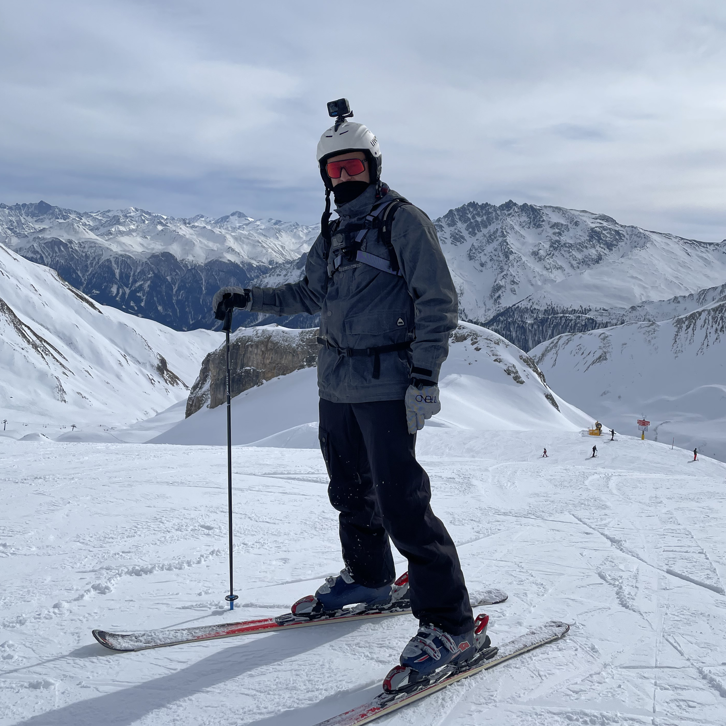 MOJOGEAR Action Camera Mount set Zelfklevend (recht+gebogen) - GoPro-accessoires