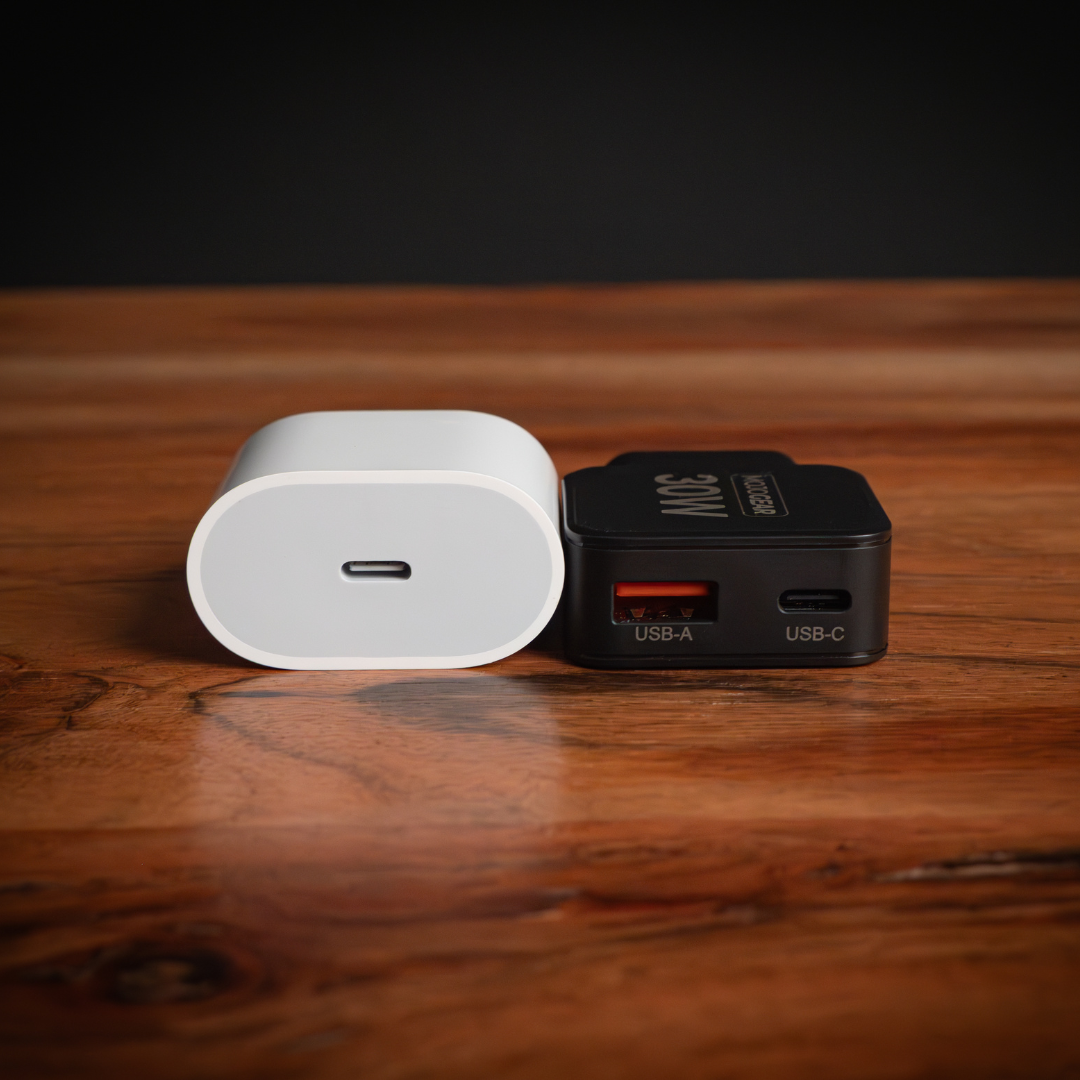 MOJOGEAR CHARGE+ Mini 30W Oplader met 2 poorten USB/USB-C - Opladers