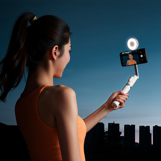 Ulanzi LM23 Smartphone Ring Light V2 met Magsafe - Zwart - Videoverlichting
