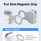 Telesin Fun Shot Magnetic Grip 2 magnetisch - Wit - Handgrips