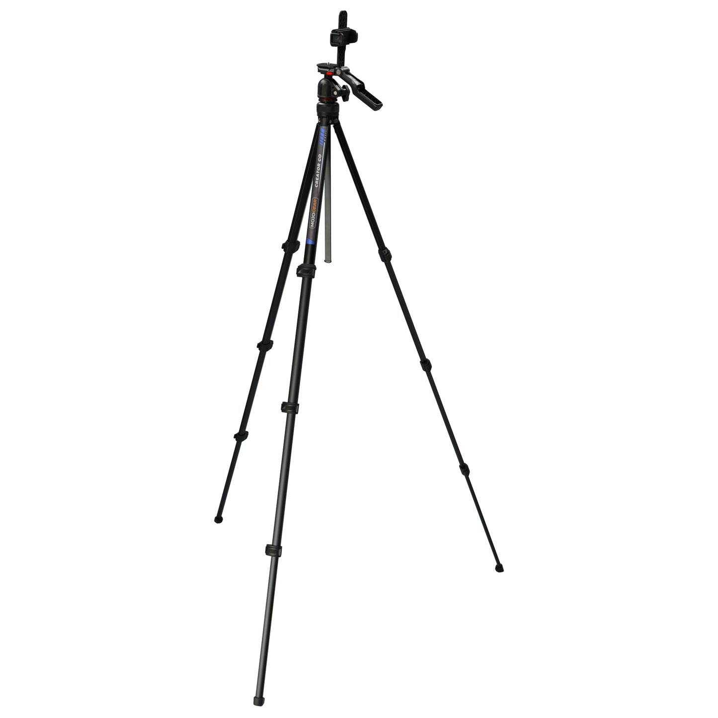 MOJOGEAR Creator GO Video - Lichtgewicht reisstatief 153 cm - Statieven en toebehoren