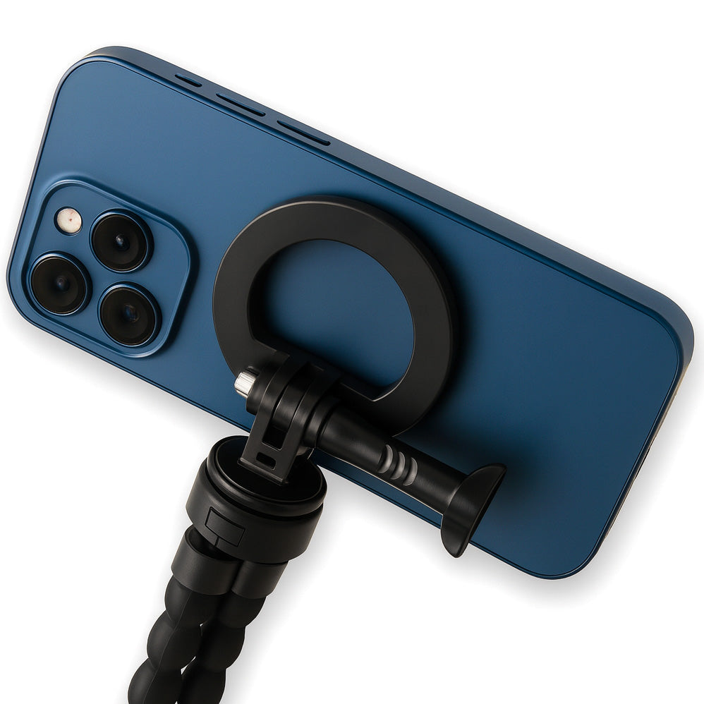 MOJOGEAR Magnetische smartphone-houder voor statief - Kantelbaar - Telefoon en Tablethouders