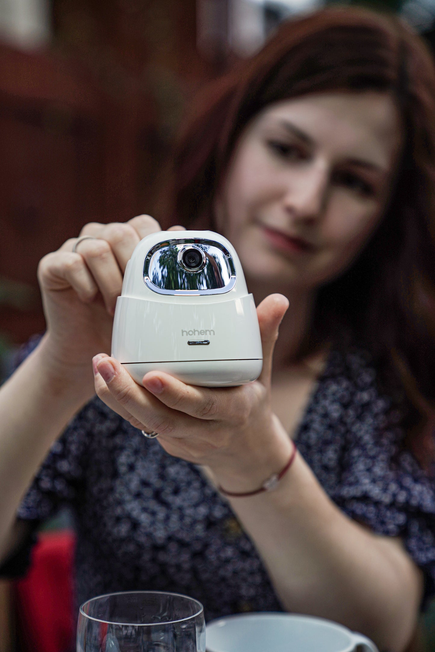 Hohem GO - AI Auto Tracking houder voor smartphone, tablet en camera - Wit - Telefoonhouders