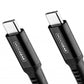 MOJOGEAR CHARGE+ Combo: 65W oplader met USB-C kabel 1,5 meter | Geschikt voor Samsung/iPhone 15/16 - Opladers