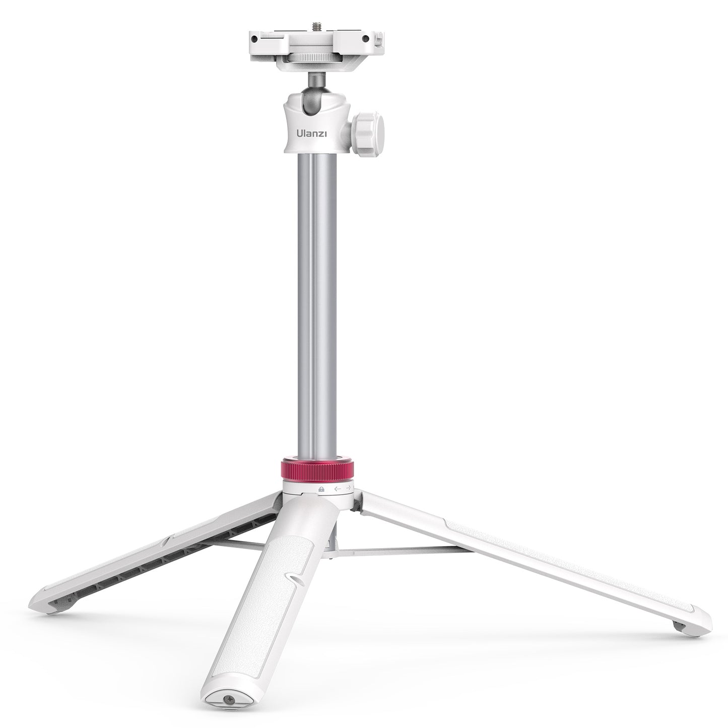 Trépied à selfie Ulanzi MT-44 pour téléphone et appareil photo - 146 cm - Blanc
